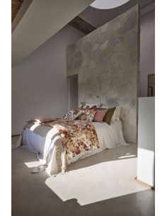 Housse de coussin en lin BOLOGNE Harmony - Haomy | Madeleine Déco 2