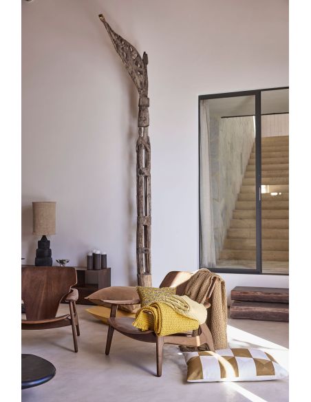 Plaid nid d'abeille TEMPO Harmony - Haomy