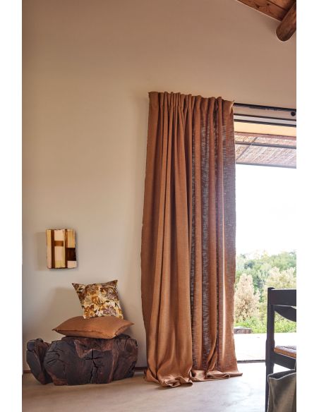 Rideaux passe tringle CALIFORNIA Harmony - Haomy