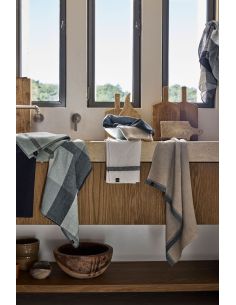 Torchon lin et coton TENERIFE Harmony - Haomy