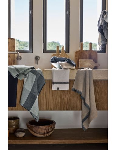 Torchon lin et coton TENERIFE Harmony - Haomy