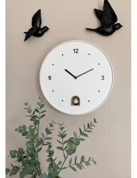 Horloge ronde coucou | La Madeleine Déco