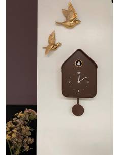 Horloge coucou maison marron | La Madeleine Déco 2