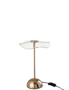 Lampe à poser dorée FLEURS led | La Madeleine Déco 2