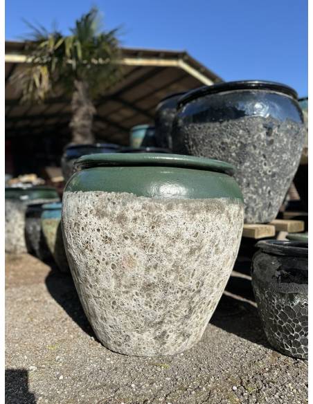 Biot de jardin patiné vietnamien | La Madeleine Déco