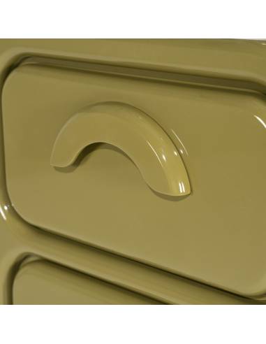 Commode haute brillante GUBBY | La Madeleine Déco