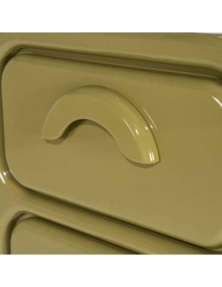 Commode haute brillante GUBBY | La Madeleine Déco