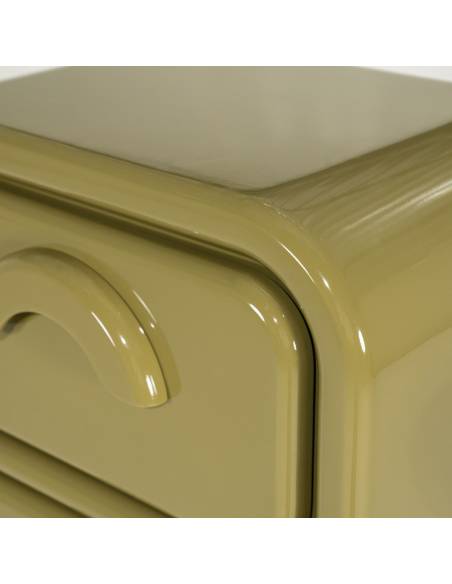 Commode haute brillante GUBBY | La Madeleine Déco