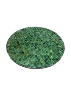 Table en zellige écaille verte | La Madeleine Déco