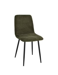 Chaise en tissu SANDY pied fer | La Madeleine Déco 2