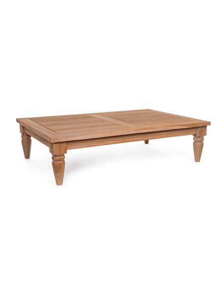 Table basse de jardin en teck BALI