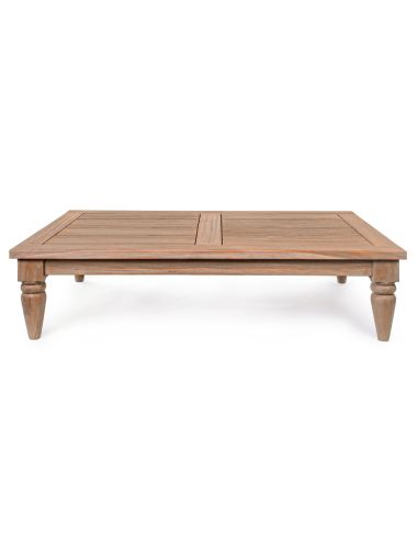 Table basse de jardin en teck BALI