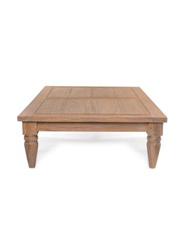 Table basse de jardin en teck BALI