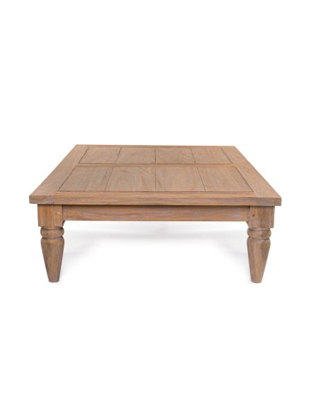 Table basse de jardin en teck BALI