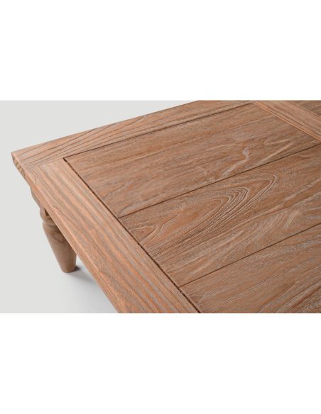 Table basse de jardin en teck BALI