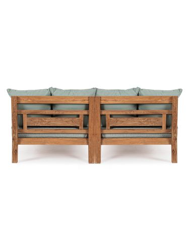 Lounge bed de jardin en teck BALI