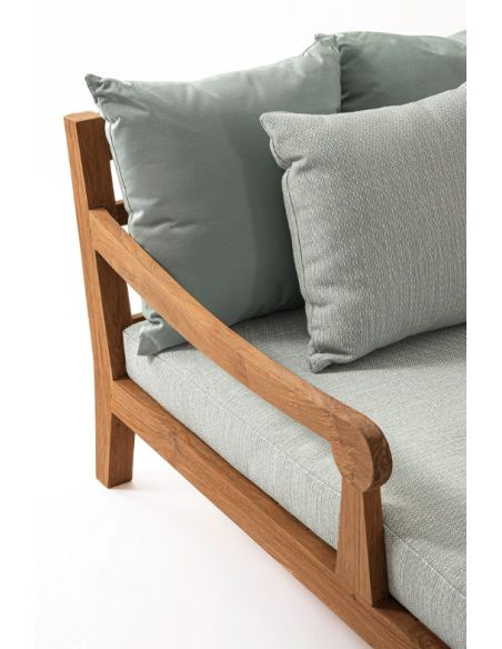 Lounge bed de jardin en teck BALI