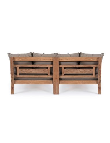 Lounge bed de jardin en teck BALI