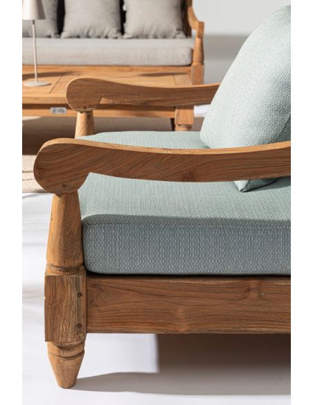 Fauteuil de jardin en teck BALI