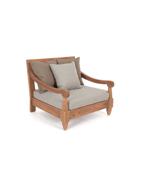Fauteuil de jardin en teck BALI