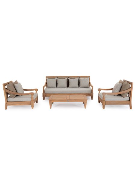 Fauteuil de jardin en teck BALI