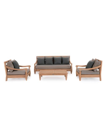 Fauteuil de jardin en teck BALI