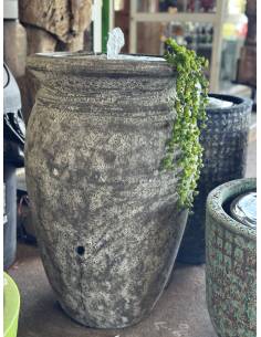 Fontaine de jardin en poterie vietnamienne | La Madeleine Déco 2