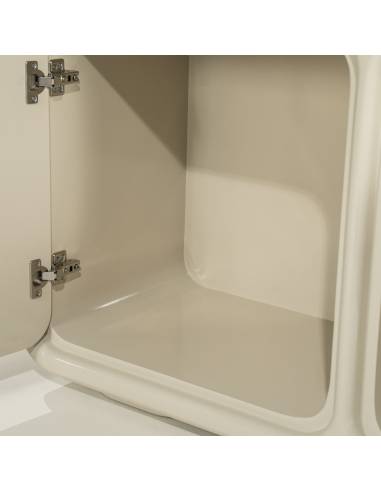 Commode rétro laqué GUBBY | La Madeleine Déco