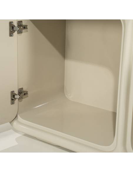 Commode rétro laqué GUBBY | La Madeleine Déco