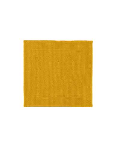 Tapis de bain coton KYMI Harmony - Haomy Ocre