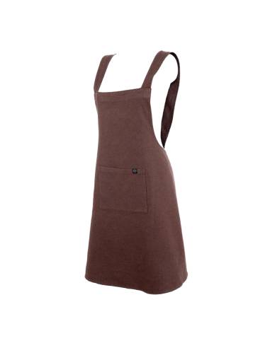 Tablier en lin et coton OSANI Harmony - Haomy Ganache