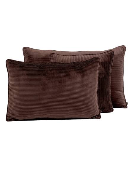 Housse de coussin en velours côtelé HAMBOURG Harmony - Haomy| La Madeleine Déco