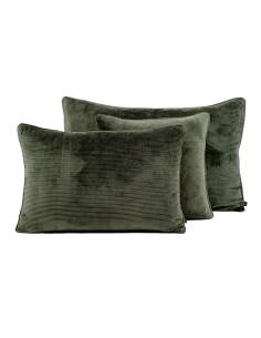 Housse de coussin en velours côtelé HAMBOURG Harmony - Haomy| La Madeleine Déco
