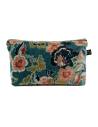 Trousse en velours de coton imprimé BOSTON Harmony - Haomy | La Madeleine Déco