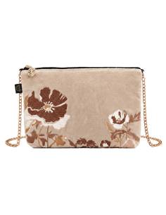 Trousse en velours brodé BRISTOL Harmony - Haomy | La Madeleine Déco 2