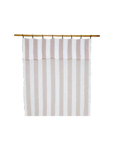 Rideau en lin et coton TURIN Harmony - Haomy | La Madeleine Déco