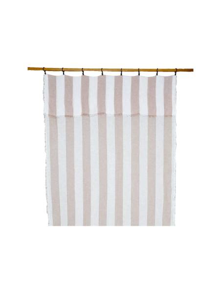 Rideau en lin et coton TURIN Harmony - Haomy | La Madeleine Déco