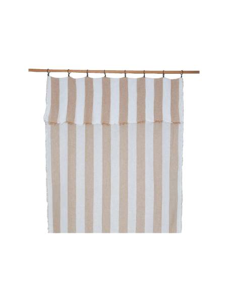Rideau en lin et coton TURIN Harmony - Haomy | La Madeleine Déco