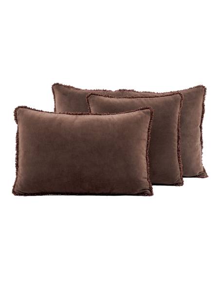 Housse de coussin en velours KOBE Haomy - Harmony | Madeleine Déco