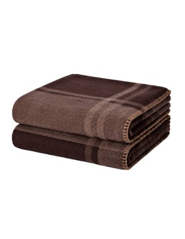 Plaid en laine HYGGE Harmony - Haomy | La Madeleine Deco