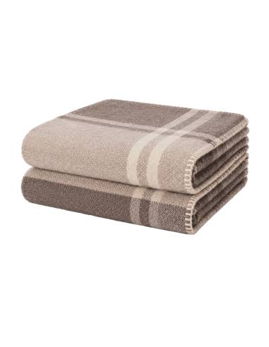 Plaid en laine HYGGE Harmony - Haomy | La Madeleine Deco