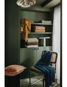Plaid / Couvre-lit en coton lavé VANLY Harmony - Haomy