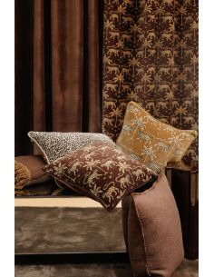 Housse de coussin en velours de coton BERIA Harmony - Haomy