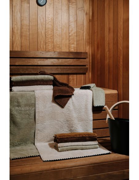 Drap de bain éponge 90x140cm ISSEY Harmony - Haomy