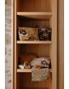 Trousse en velours de coton imprimé BERIA Harmony - Haomy