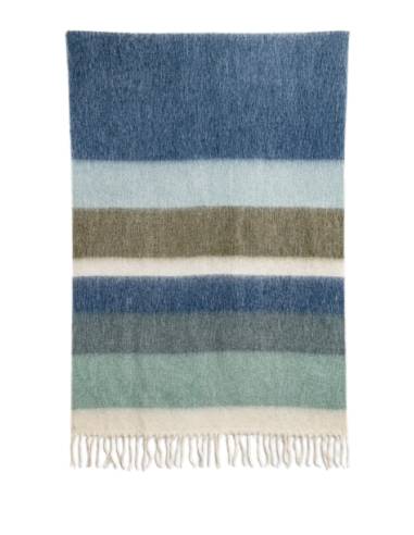 Plaid en laine CALYPSO Harmony - Haomy | La Madeleine Deco