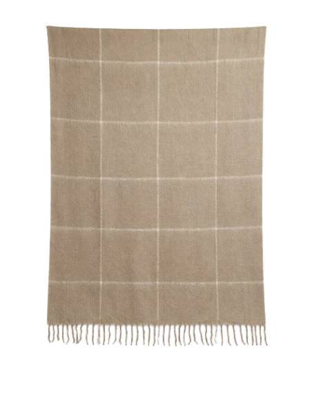 Plaid tout doux BERGEM Harmony - Haomy | La Madeleine Deco