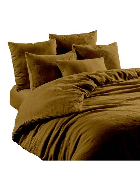 Drap housse en lin LERIA  Harmony - Haomy | Madeleine Deco
