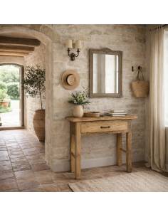 Console avec tiroir