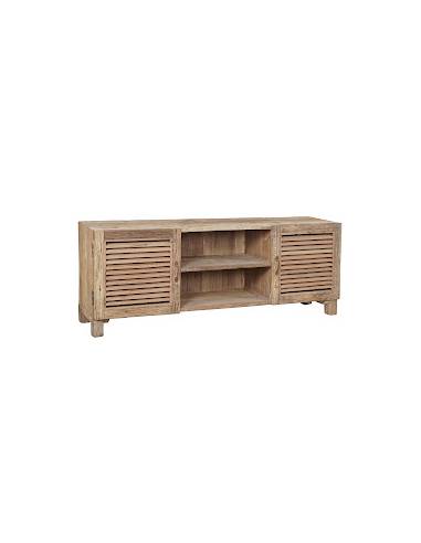 Meuble TV en vieux teck recyclé